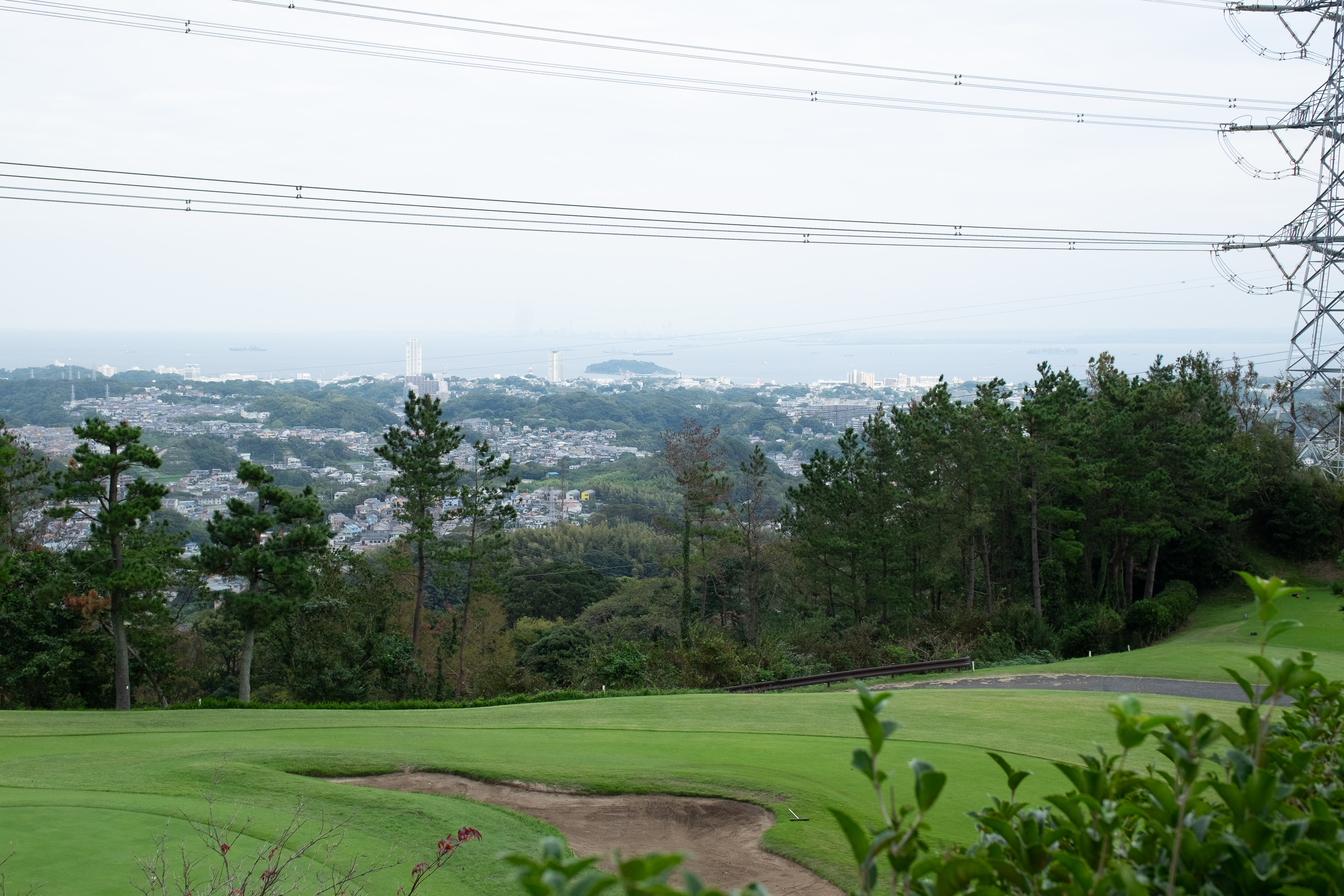 葉山国際カンツリークラブから見た風景